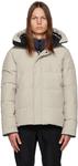 Бежевый пуховик MacMillan Limestone Canada Goose - фото