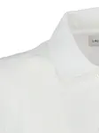 Рубашка поло на пуговицах Lacoste, белый - фото 3