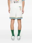 Шорты Casa Way с монограммой CASABLANCA, белый - фото 4