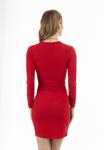 Платье faina Mini Aus Jersey, красный - фото 4