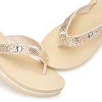 Сандалии с Т-образной перемычкой VENICE BEACH, Gold - фото 4