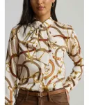 Рубашка Regular fit Lauren Ralph Lauren, белый - фото 4