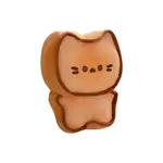 Cat Biscuits, Tiger Printed Cat Rolls Dolls Plush Doll 23cm Height XTHOT - фото