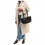 COACH Кожаная сумка-шоппер, черная - фото 5