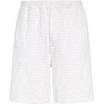 Фф Жаккардовые Бермуды FENDI, Белый - фото