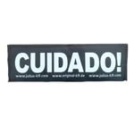 Юлиус К9 Осторожно! Наклейки на собачью шлейку Пекено Julius K9 - фото