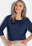 Топ GOLDNER BASIC AUS INTERLOCK, Navy/Blue - фото 5