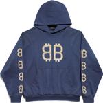 Толстовка унисекс синяя Balenciaga, синий - фото