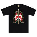 Футболка BAPE ABC Camo Tiger Tee, Black - фото