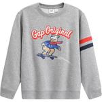 Детский свитшот GAP, светло-серый - фото