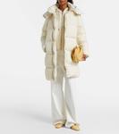 Лёгкое стёганое пуховое пальто Moncler, 04A - фото 2