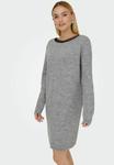 Платье ONLY ONLTAMMY LS REVERS, Light Grey Melange/Light Grey - фото