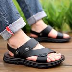 Пляжные шлепанцы мужские Captain illy, черный - фото 6