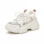 Кроссовки DAPHNE Chunky Sneakers Women's Low-top, белый/оранжевый - фото 2