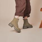 Ботинки Martin Boot женские Gemeiq, бежевый - фото 14