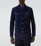 Замшевая куртка Tom Ford, Deep Indigo - фото 3