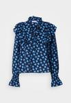 Блуза Lindex BLOUSE WINONA, Dark Navy/Dark Blue - фото 7