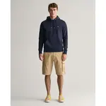 Шорты Gant Twill Relaxed Fit, бежевый - фото 4