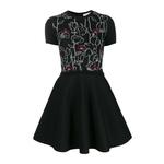 Футболка с коротким рукавом женская черная Valentino - фото 2