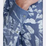 Рубашка стандартного кроя Guess, синий - фото 3