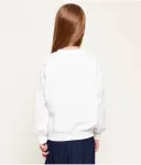 Толстовка oversize fit Guess, белый - фото 3