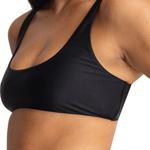 Классический укороченный топ бикини Rhythm, черный - фото 4