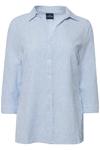 Блуза LAURASØN Hemd, цвет azurblau - фото