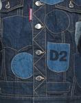 Джинсовая куртка Dsquared2, синий - фото 4