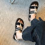 Пляжные сандалии женские черный Old Meow - фото 7