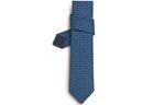 HERMES Мужской галстук, Dark Blue - фото 3