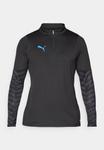 Топ Puma INDIVIDUALCUP 1/4 ZIP TOP, Black/White/Ultra Blue/Black - фото 5