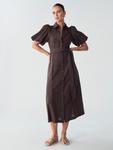Миди платье Willa Ariane, Chocolate - фото