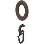 Кольцо для штор Liedeco, Nussbaum - фото