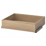 Ящик, под беленый дуб, 75x58 см, KOMPLEMENT IKEA - фото
