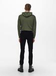 Джинсы ONLY Slim Fit Basic Hose Denim Pants ONSLOOM Stoned Washed, черный - фото 3
