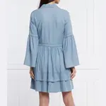 Бережное платье Pinko, синий - фото 3