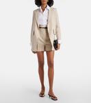 Шорты из натуральной шерсти Abisso Max Mara, Hose Beige - фото 2