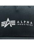 Бейсболка Alpha Industries, черный - фото 3