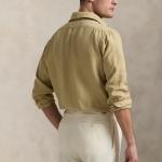 Рубашка Suede Front pocket Jacket Polo Ralph Lauren, бежевый - фото 6