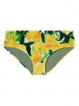 La DoubleJ плавки бикини с цветочным принтом, желтый - фото