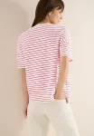 Футболка с принтом "gestreiftes" Cecil, Pink - фото 3