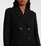 Пальто из древесной шерсти The Row, черный - фото 4