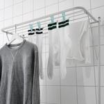 Сушилка, 2 уровня IKEA, 78x46x185 см, серый - фото 2