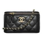 CHANEL Женская сумка из овчины черная - фото 2