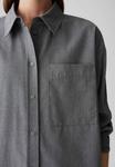 Блуза OPUS REGULAR FIT FLANELL, Easy Grey/Grey - фото 4