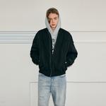 Куртка мужская KREATE, серая [Улучшенная замшевая утепленная] - фото 5