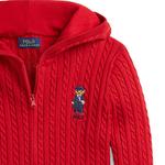 Свитер FW24 красный детский Polo Ralph Lauren - фото 4
