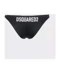 Черные плавки от бикини с логотипом Dsquared2, черный - фото 2