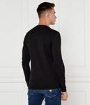 Лонгслив Guess Jeans Slim Fit, черный - фото 3