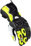 Перчатка LS2 Helmets Swift, Black/Hi-Vis Yellow - фото